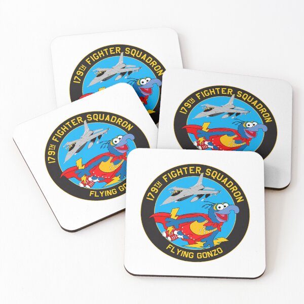 Item preview, USAF - 179th Fighter Squadron - Flying Gonzo - Personal patch - Clean Style designed and sold by pzd501.