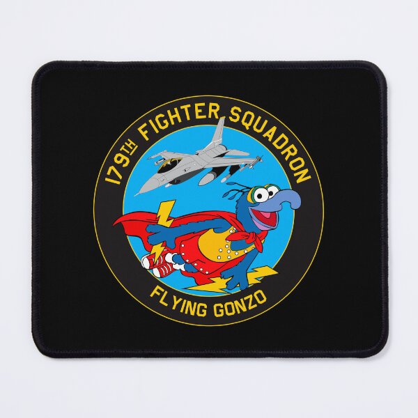 Item preview, USAF - 179th Fighter Squadron - Flying Gonzo - Personal patch - Clean Style designed and sold by pzd501.