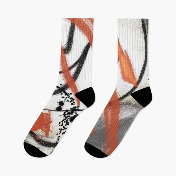Item preview, Abstract in Black and Orange designed and sold by designs-by-ann.