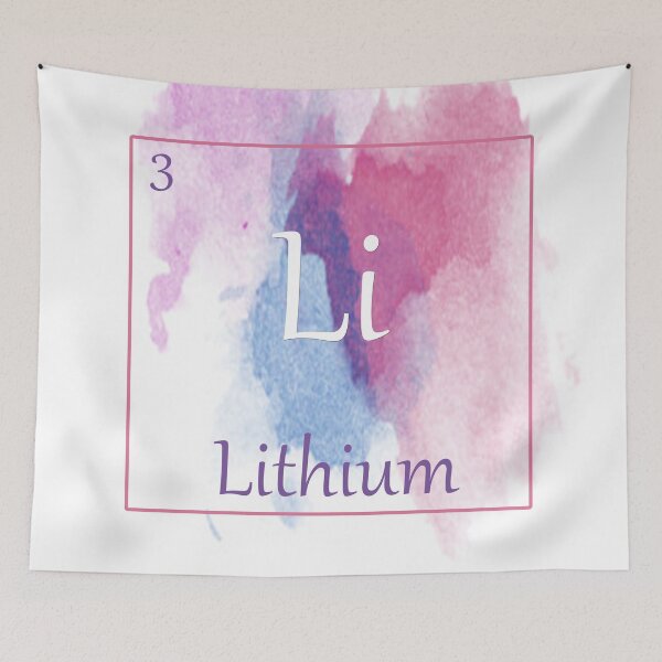 Item preview, Elementals: Lithium designed and sold by ArtInLifestyle.