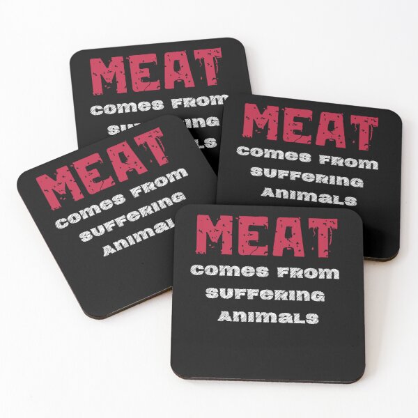 Item preview, Meat Comes From Suffering Animals Vegan, Funny Vegetarian, Plant Lover, Vegan, Veggie  designed and sold by Diferenty Shop  ⭐⭐⭐⭐⭐.