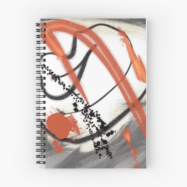 Item preview, Abstract in Black and Orange designed and sold by designs-by-ann.