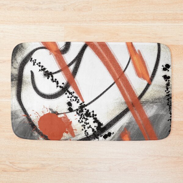 Item preview, Abstract in Black and Orange designed and sold by designs-by-ann.