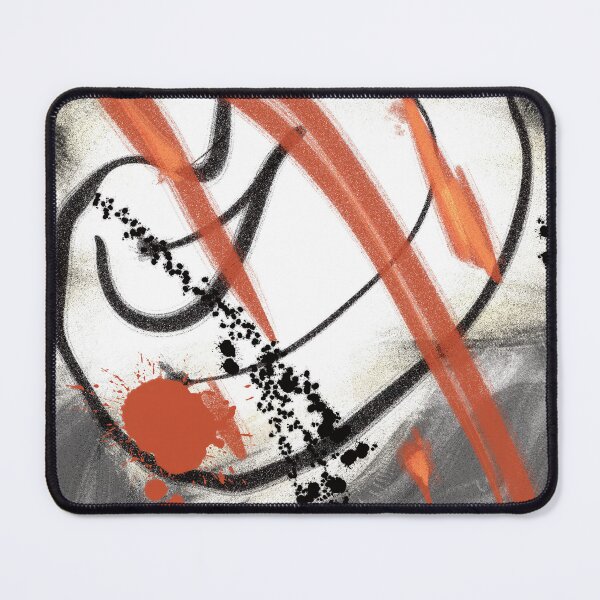Item preview, Abstract in Black and Orange designed and sold by designs-by-ann.