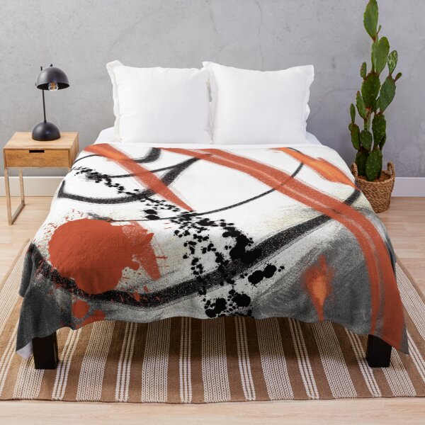Item preview, Abstract in Black and Orange designed and sold by designs-by-ann.