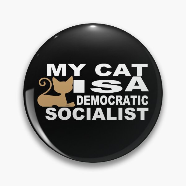 Item preview, My Cat Is A Democratic Socialist designed and sold by GridText.