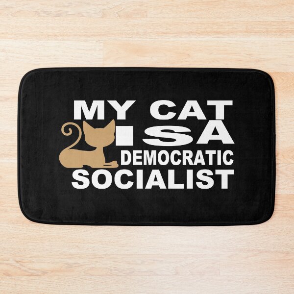 Item preview, My Cat Is A Democratic Socialist designed and sold by GridText.