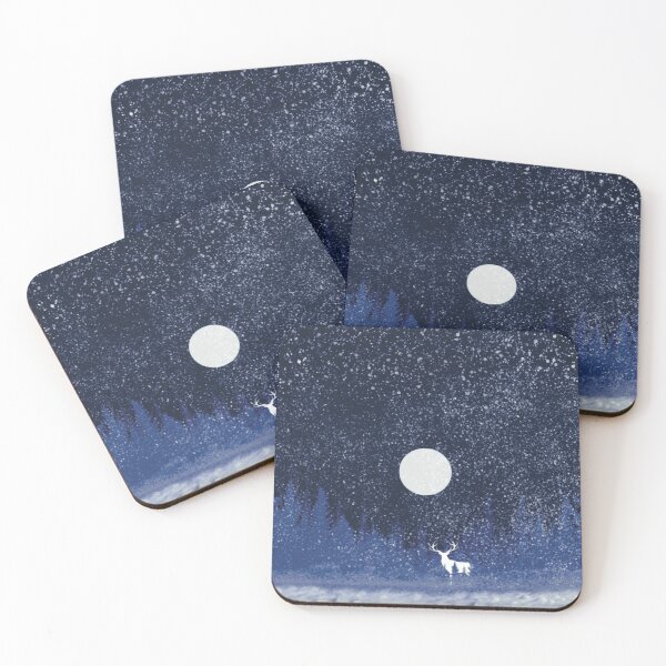 Item preview, Abstract Elk in Snow  designed and sold by Gandolff2000.