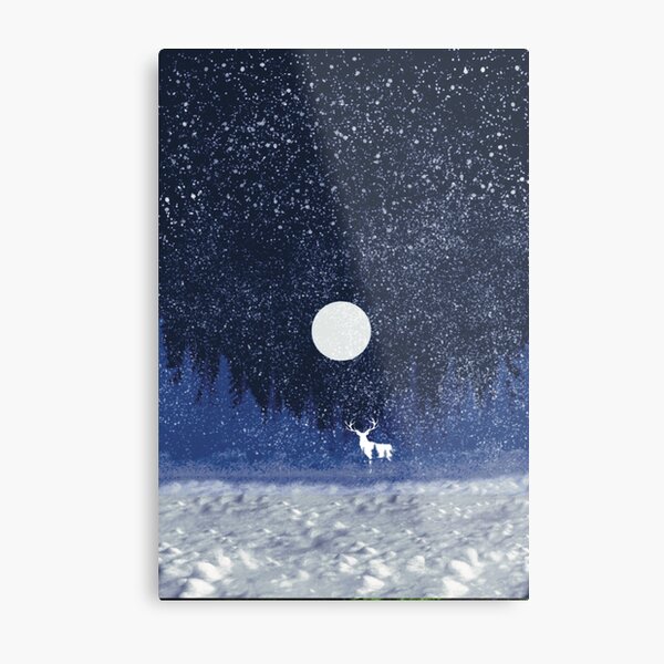 Item preview, Abstract Elk in Snow  designed and sold by Gandolff2000.