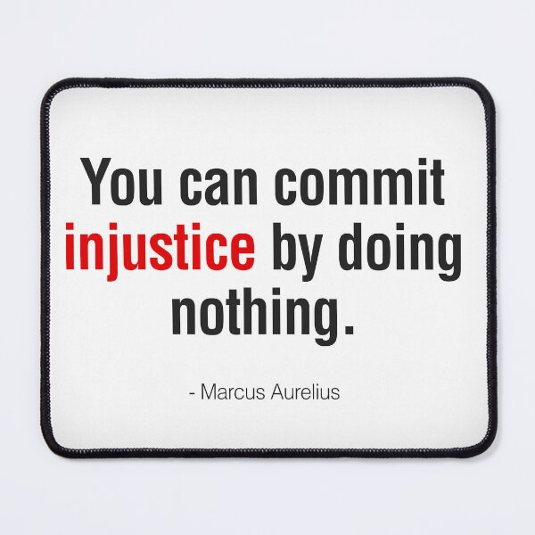 Item preview, You can commit injustice by doing nothing - Patriot Rebellion on Tyranny designed and sold by -Koleidescope.