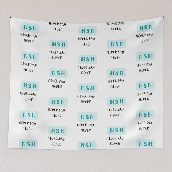Item preview, Never say never NSN designed and sold by Editlab.