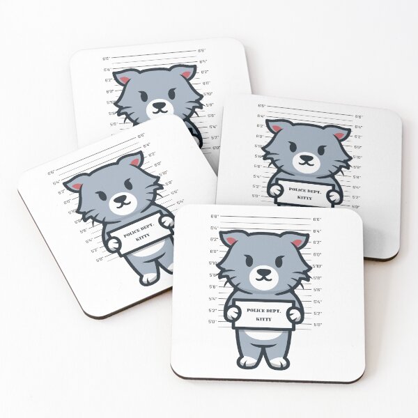 Item preview, Cute Cat in Jail designed and sold by mkzmerch.