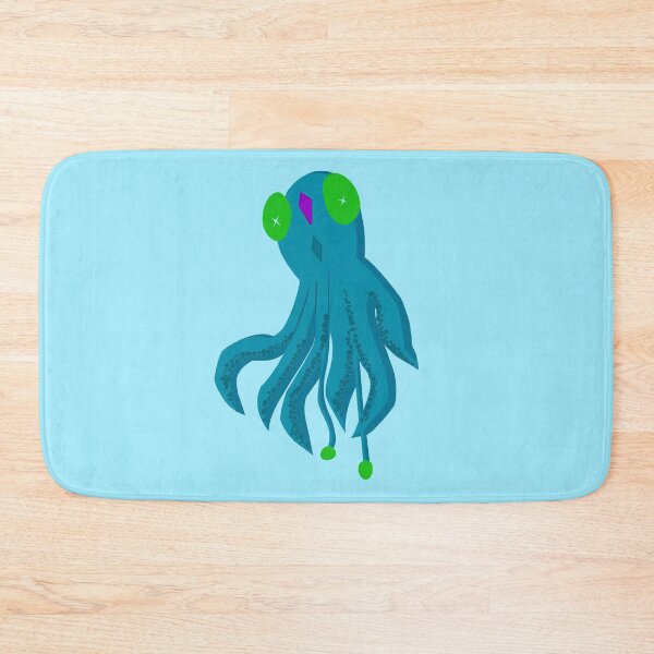 Item preview, Blue Squid With Green Eyes And Purple Diamond designed and sold by mikeymadness.