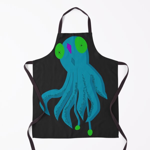 Item preview, Blue Squid With Green Eyes And Purple Diamond designed and sold by mikeymadness.