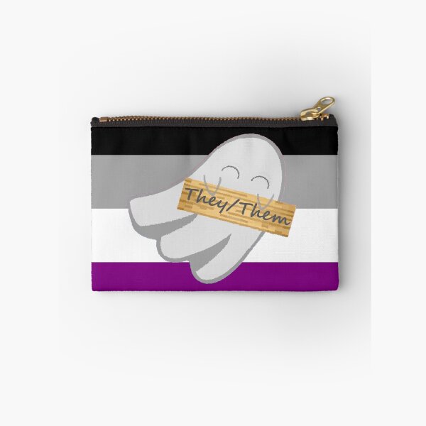 Item preview, They/Them Ace Pronoun Ghost designed and sold by Forest-Bird.