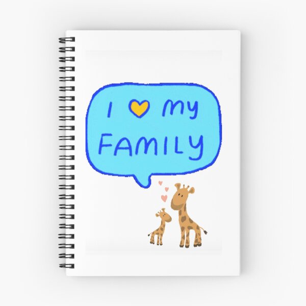 Item preview, I  love my family  designed and sold by Tonyasartprints.