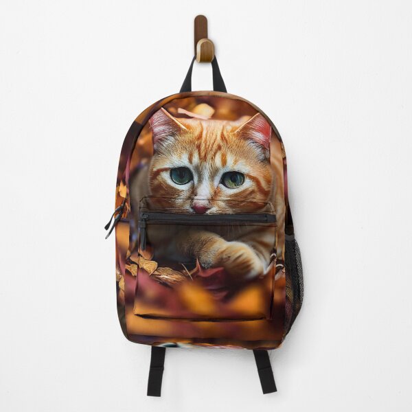 Vista previa del artículo con la obra «Gato naranja», diseñado y vendido por NTGUILTY.
