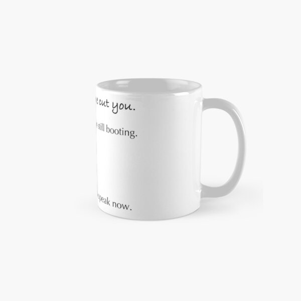 Caffeine warnings Classic Mug