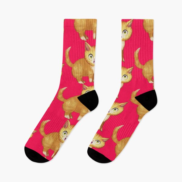 Item preview, Surprised yellow cat designed and sold by FinaSusu.