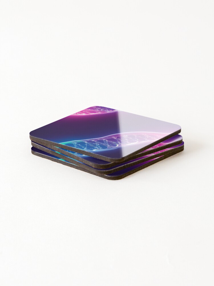 Thumbnail 4 of 5, Coasters (Set of 4), Programming, Nine: designed and sold by bedim.