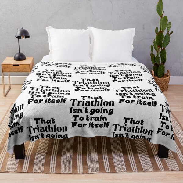 Item preview, Best Triathlon Quotes Ever That Triathlon Isn't Going To Train For Itself Funny Saying designed and sold by Sonatablue.