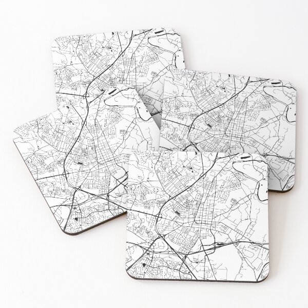 Item preview, Frederick, Maryland Street Map designed and sold by InkistPrints.
