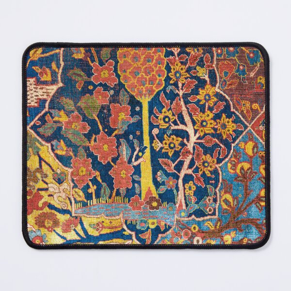 Item preview, 17th Century Persian Garden Rug designed and sold by Vintage Wall Art.