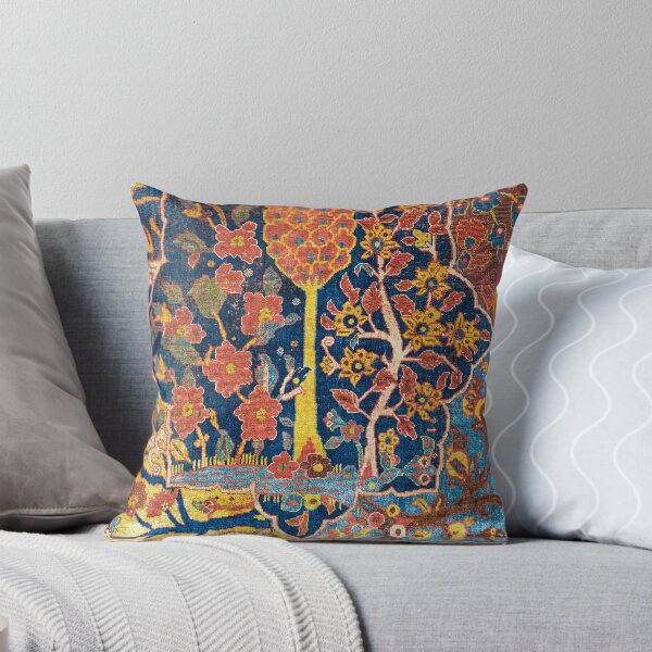 Item preview, 17th Century Persian Garden Rug designed and sold by Vintage Wall Art.