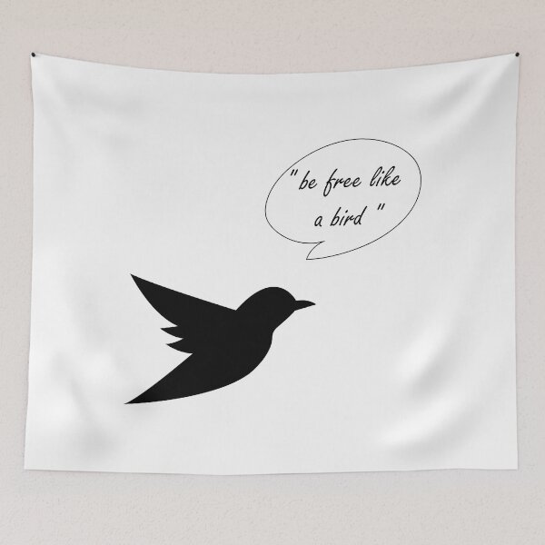 Item preview, be free like a bird designed and sold by HBWOLFARTS.