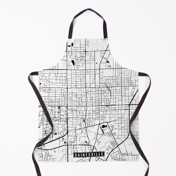 Item preview, Gainesville, Florida Street Map designed and sold by InkistPrints.