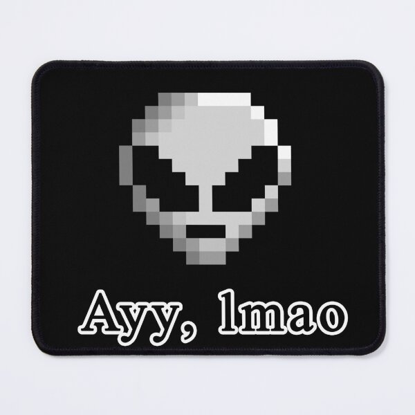 Item preview, Pixel Art Alien Head - "Ayy, lmao" designed and sold by mikeymadness.