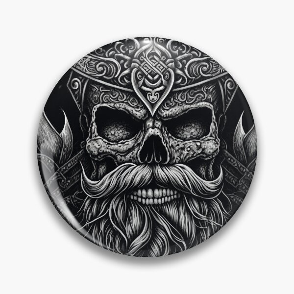 Item preview, Viking Skull designed and sold by GummywormDesign.