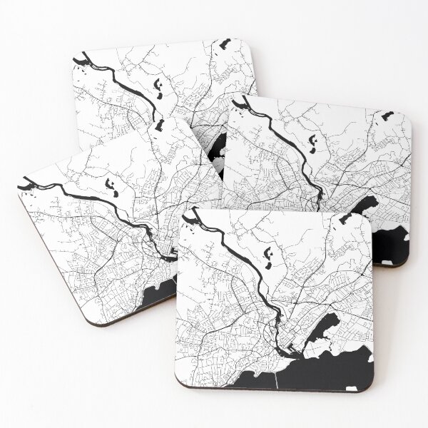 Item preview, Galway, Ireland Street Map designed and sold by InkistPrints.