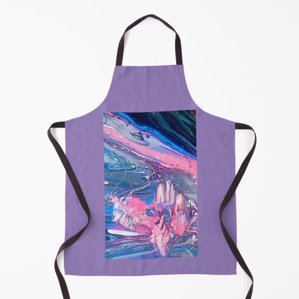 Item preview, Abstract Cool Color Paint Pour designed and sold by StudioRosebud.