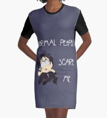 Vestido camiseta La gente normal me asusta -Henrietta