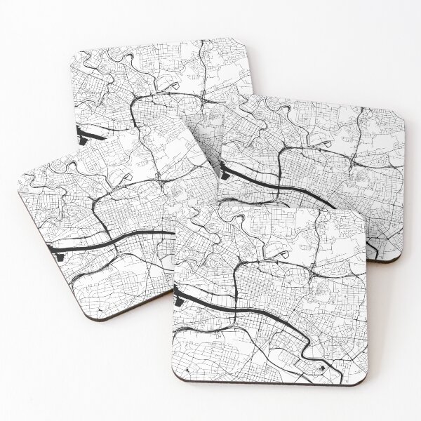 Item preview, Glasgow, Scotland Street Map designed and sold by InkistPrints.