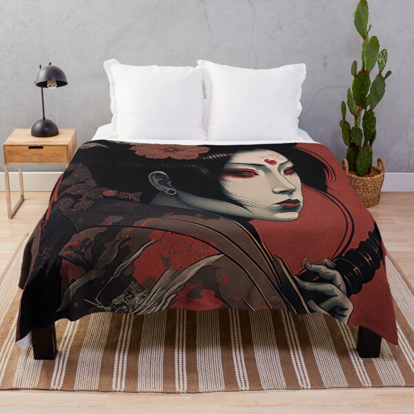 Item preview, Japanese Woman in Kimono designed and sold by GummywormDesign.