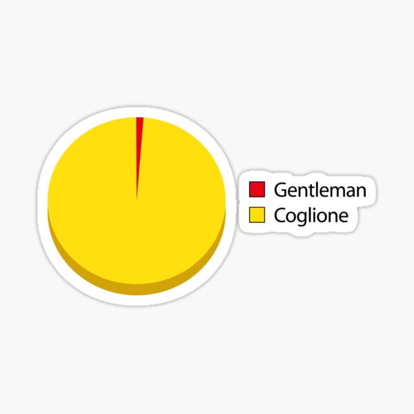 Italian Chart Pie Sticker