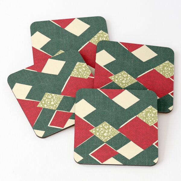 Item preview, Vintage patchwork pattern designed and sold by MorningPanda.