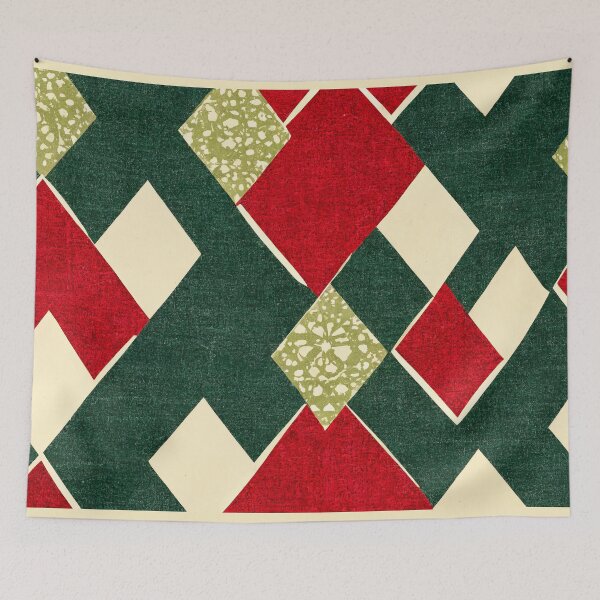 Item preview, Vintage patchwork pattern designed and sold by MorningPanda.