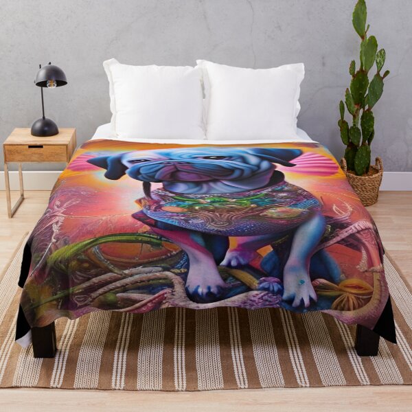 Item preview, Colorful Abstraction Pets Dog Puppy Love Spectacular Doglove designed and sold by ValleyDream.
