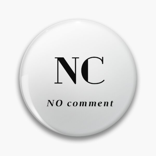 Item preview, No Comment NC designed and sold by Editlab.