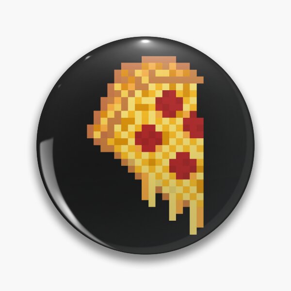 Item preview, Pixel Art Pepperoni Pizza Slice designed and sold by mikeymadness.