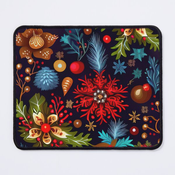 Item preview, Christmas pattern flower design designed and sold by XmasPatterns.
