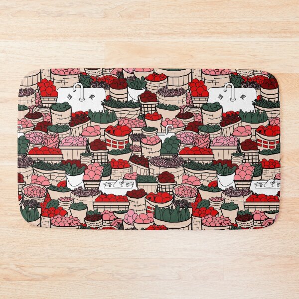 Item preview, Produce Wash - Red/Pink/Green designed and sold by LochNestFarm.