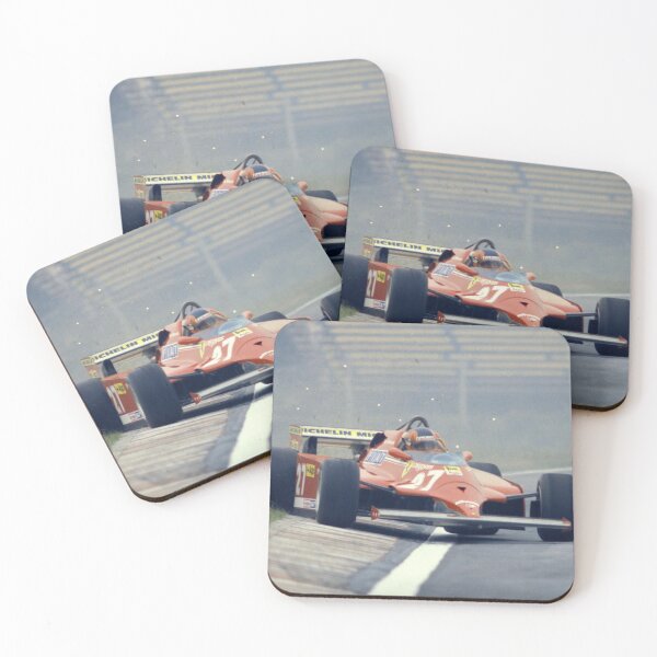Item preview, Drifting Formula Car – Vintage Formula Racing Drift, Classic Grand Prix Motorsport Art designed and sold by Road To Track.