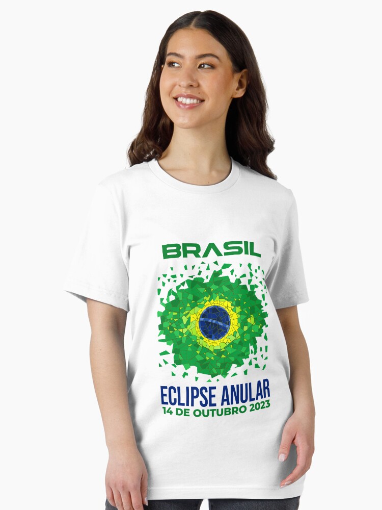Thumbnail 2 of 7, Essential T-Shirt, Brazil Annular Eclipse 2023 designed and sold by Eclipse2024.