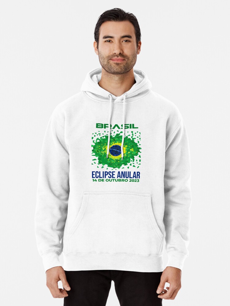 Thumbnail 1 of 5, Pullover Hoodie, Brazil Annular Eclipse 2023 designed and sold by Eclipse2024.