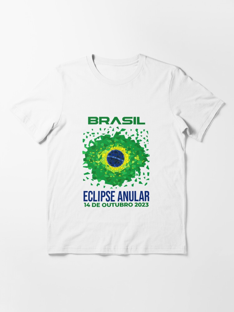 Essential T-Shirt, Brazil Annular Eclipse 2023 designed and sold by Eclipse2024