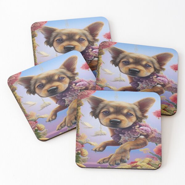 Item preview, Colorful Abstraction Pets Dog Puppy Love Spectacular Doglove designed and sold by ValleyDream.